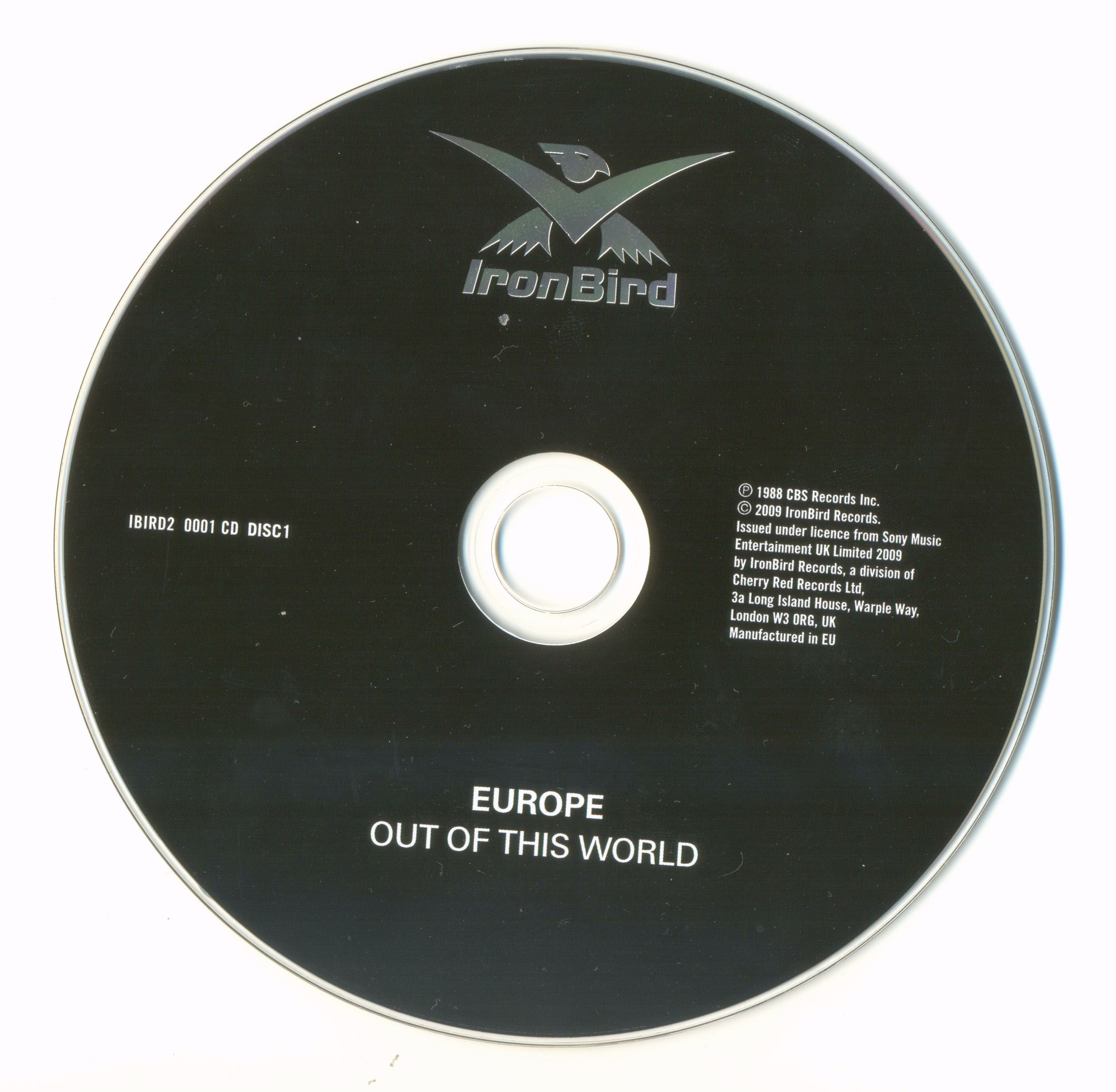 Europe  Out of This World & Prisoners in Paradise : CD1